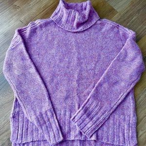 Marled Mauve Pink Sweater